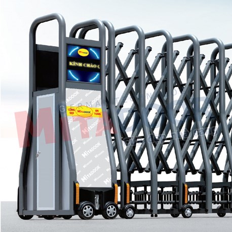 CỬA CỔNG XẾP HỢP KIM NHÔM MT 318-B