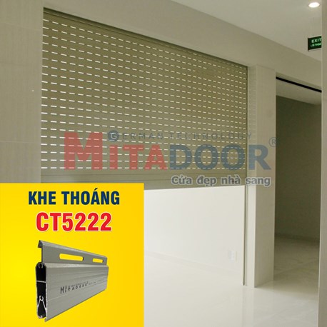 CỬA CUỐN NHÔM MITADOOR CT5222 HIGH CLASS