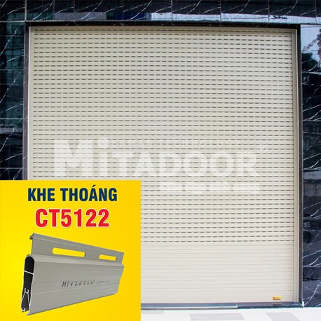 CỬA CUỐN NHÔM MITADOOR KHE THOÁNG CT5122