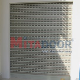 CỬA CUỐN NHÔM SIÊU THOÁNG MIX 76A