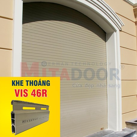 CỬA CUỐN NHÔM MITADOOR KHE THOÁNG VIS46R