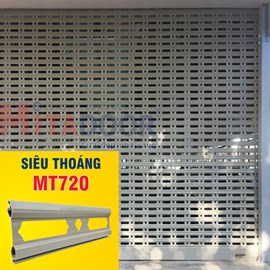CỬA CUỐN NHÔM MITADOOR MT720 SIÊU THOÁNG