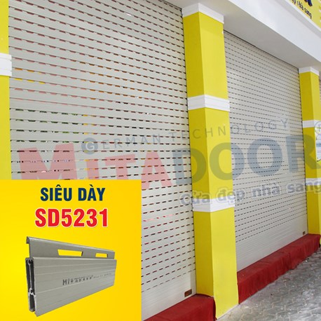 CỬA CUỐN NHÔM MITADOOR SD5231 - DELUXE 3.0