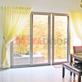 CỬA ĐI MỞ LÙA 3 RAY HỆ ST