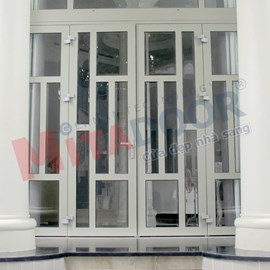 CỬA ĐI MỞ QUAY 4 CÁNH HỆ ST