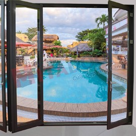 CỬA ĐI XẾP TRƯỢT 4 CÁNH